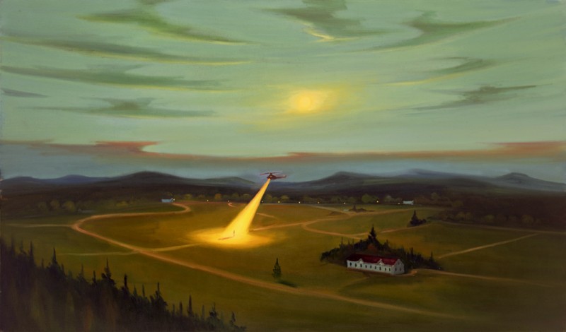 Svit, 2020, 200 x 115 cm, olej na plátně