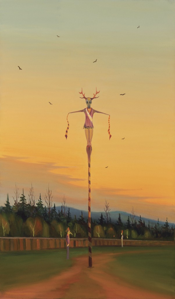 Morana, 170 x 100 cm, olej na plátně, 2022