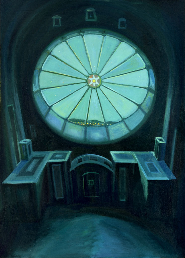 Synagoga, 2014, 170 x 125 cm, olej na plátně