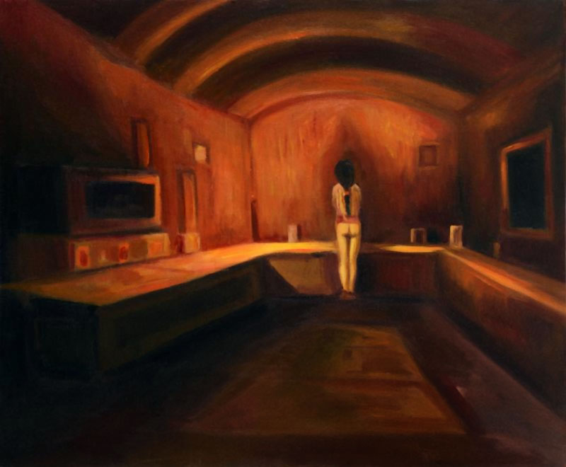 Sklep, 2013, 95 x 115 cm, olej na plátně