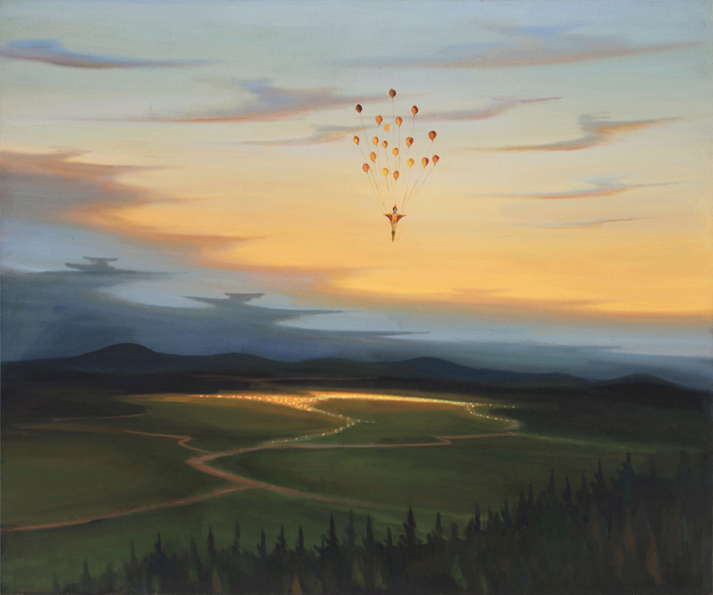 The Fly, 2020, 140 x 170 cm, oil on canvas