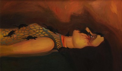 Delirium, 2010, 63× 102 cm, oil on canvas