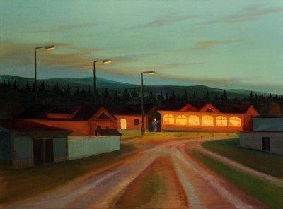 Lázně, 2011, 100  × 135 cm, olej na plátně