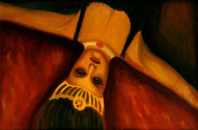 Vertigo, 2011, 66 × 100 cm, olej na plátně