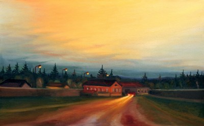 Sudety, 2012, 70 x 115 cm, oil on canvas
