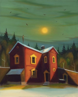 The Moonwalker, 2023, 150 x 120 cm, oil on canvas