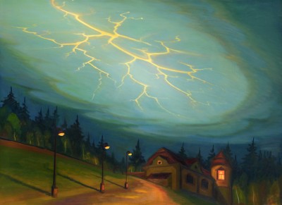 The Tempest, 2014, 110 x 150 cm, oil on canvas