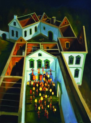 The Night, 2014, 170 x 125 cm, oil on canvas