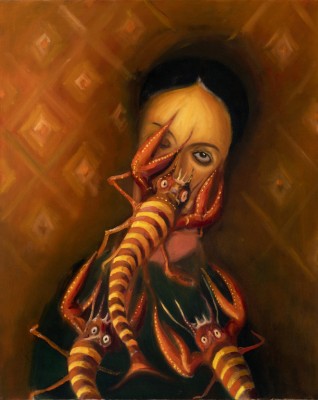 Raci, 2020, 100 x 80 cm, olej na plátně
