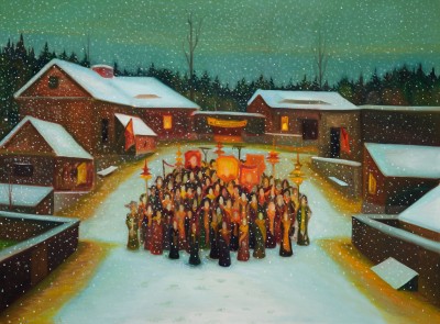 The Carnival, 2010,100  x 135 cm, oil on canvas