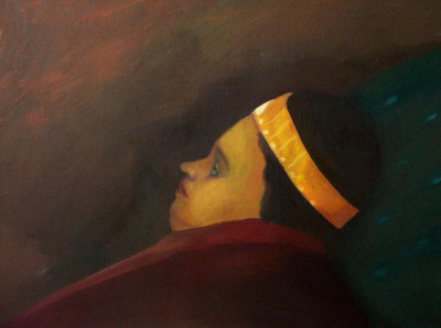 Fat woman, 2008, 79 × 104 cm, oil on canvas