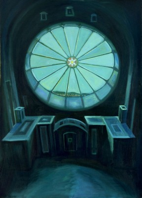 The Synagogue, 2014, 170 x 125 cm, oil on canvas