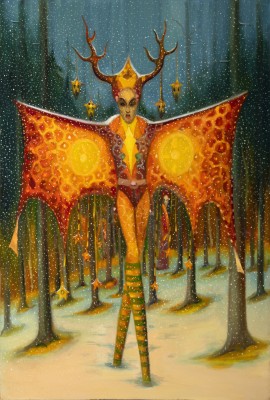 GOMA, Chůdy, 2025, 170 x 115 cm