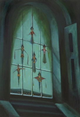 Marionettes, 2022, 170 x 115 cm, oil on canvas