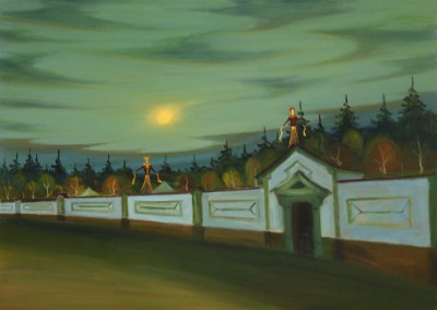 The Wall, 2021, 100 x 140 cm, oil on canvas