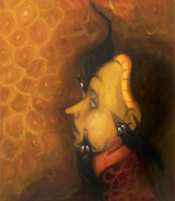 The Mouses, 2021, 80 x 70 cm, oil on canvas