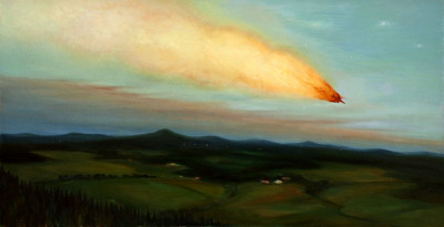 The plane, 2010, 90x173 cm,  oil on canvas