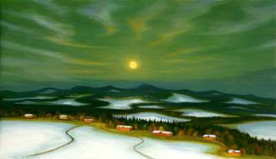 The Mountains, 2014, 80 x 140 cm, oil on canvas