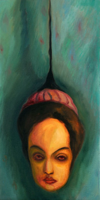 The Plaitm 2011, 90 x 45 cm, oil on canvas