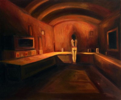 Sklep, 2013, 95 x 115 cm, olej na plátně