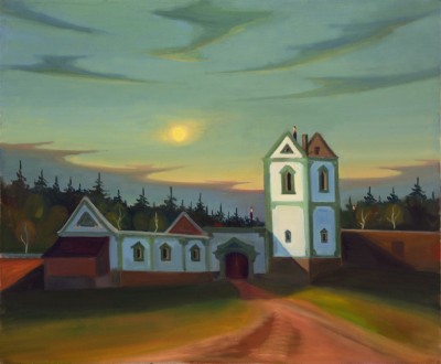 Náměsíční hoši, 2020, 150 x 125 cm, olej na plántě