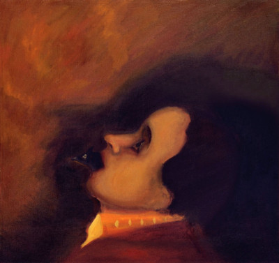 Krysa, 2012, 70 x 70 cm, olej na plátně